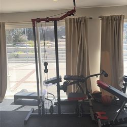 Lay pull down / back row