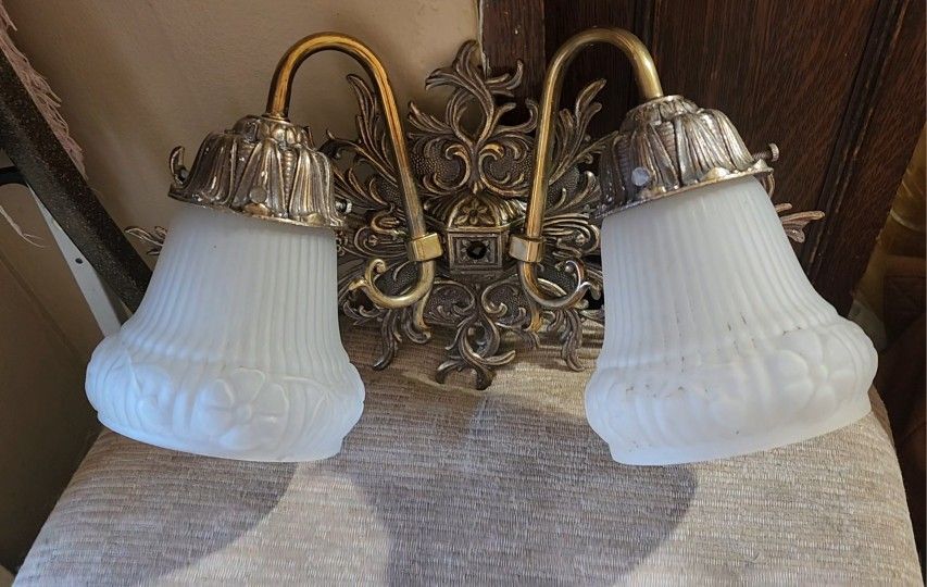 Vintage 1971 L&L WMC Light Fixture