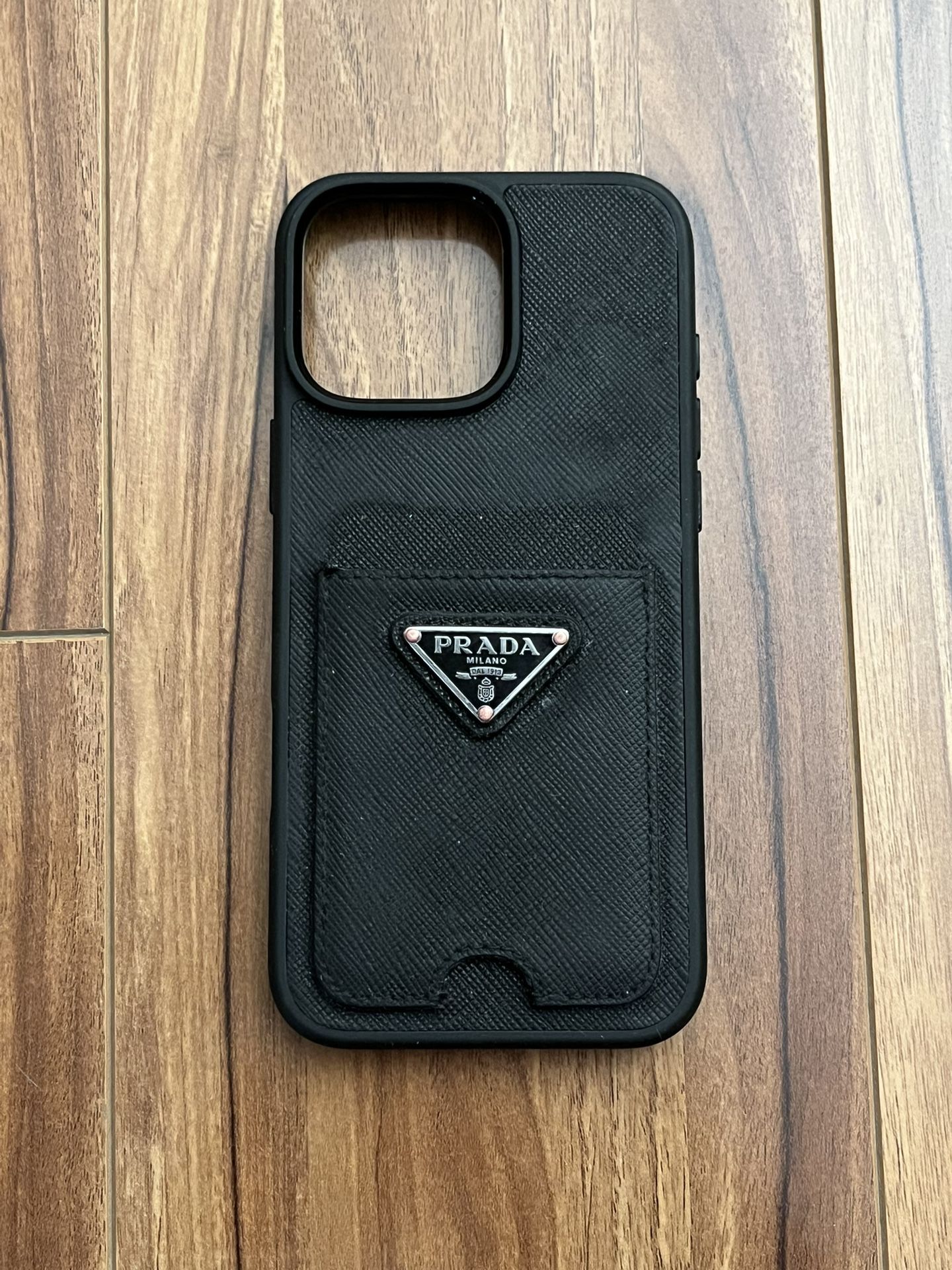 Saffiano iPhone 16 Pro Max Leather Case
