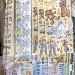 Huge Lot Of Stickers Scrapbooking Baby, Wedding, Birthday, Travel, Holiday, Summer, Girl Power