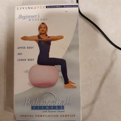 VHS EXERCISE TAPE To Be Used With Your EXERCISE BALL. This Is A New VHS Tape. Factory Sealed.