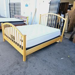 Queen Bed And Mattress
