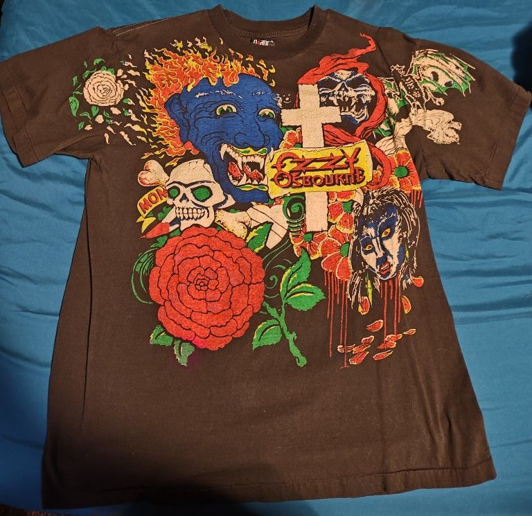 Ozzy Osbourne Tattoos Shirt Vintage