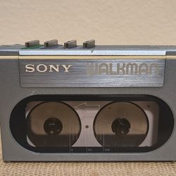 Vintage Sky Blue Sony Walkman WM-20 FOR PARTS