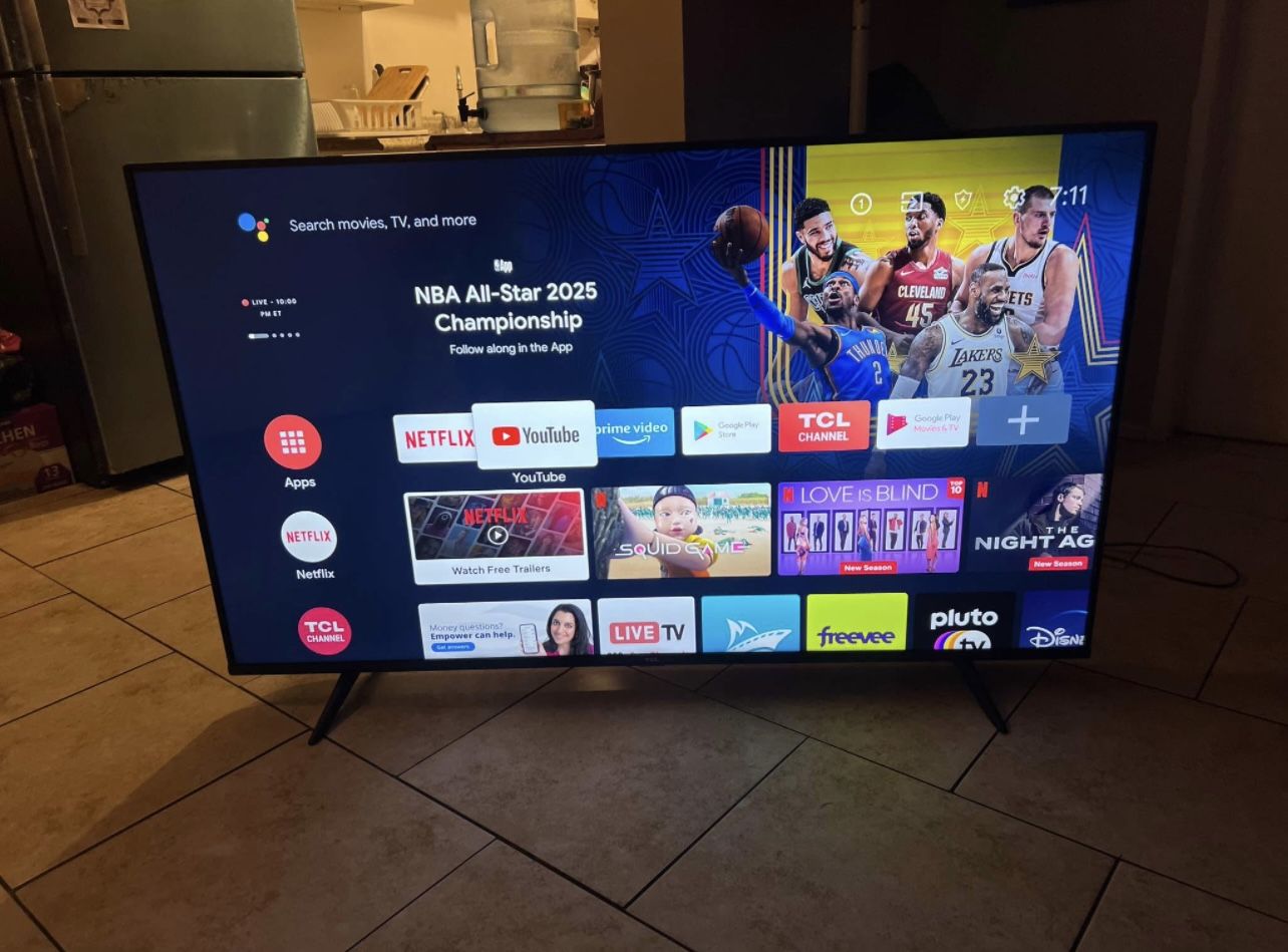 55 Inch 4K TCL Smart TV