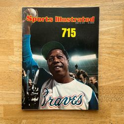 April 15, 1974 Sports Illustrated Aaron “715” (Nice Condition)