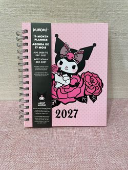 Kuromi Aug 2026-Dec 2027 Planner Agenda