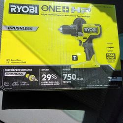 New Ryobi 18V Hammer Drill