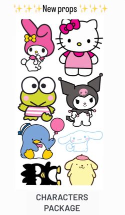 Hello kitty props
