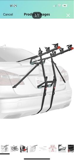 Allen Sports 3-Bike Trunk Mount Rack