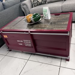 Coffee Table ❤️ Red Color 