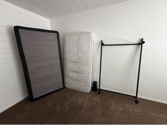 Twin Bed with Bed Frame