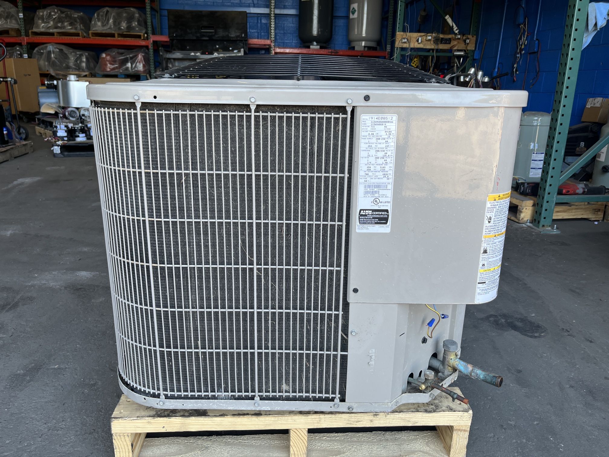 Bryant 113ANA060-H / 5 Ton A/C Condensing Unit 30 Day Warranty #80073 for  Sale in Gardena, CA - OfferUp