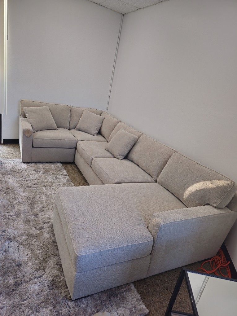 4-PC Fabric Sectional Sofa