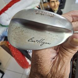 Vintage Mid 20th Century Ben Hogan Special Sure-Out Sand Wedge Carbon Steel Head With 34" Steel Shaft