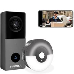 Wired video doorbell camera