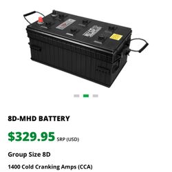 8d Battery