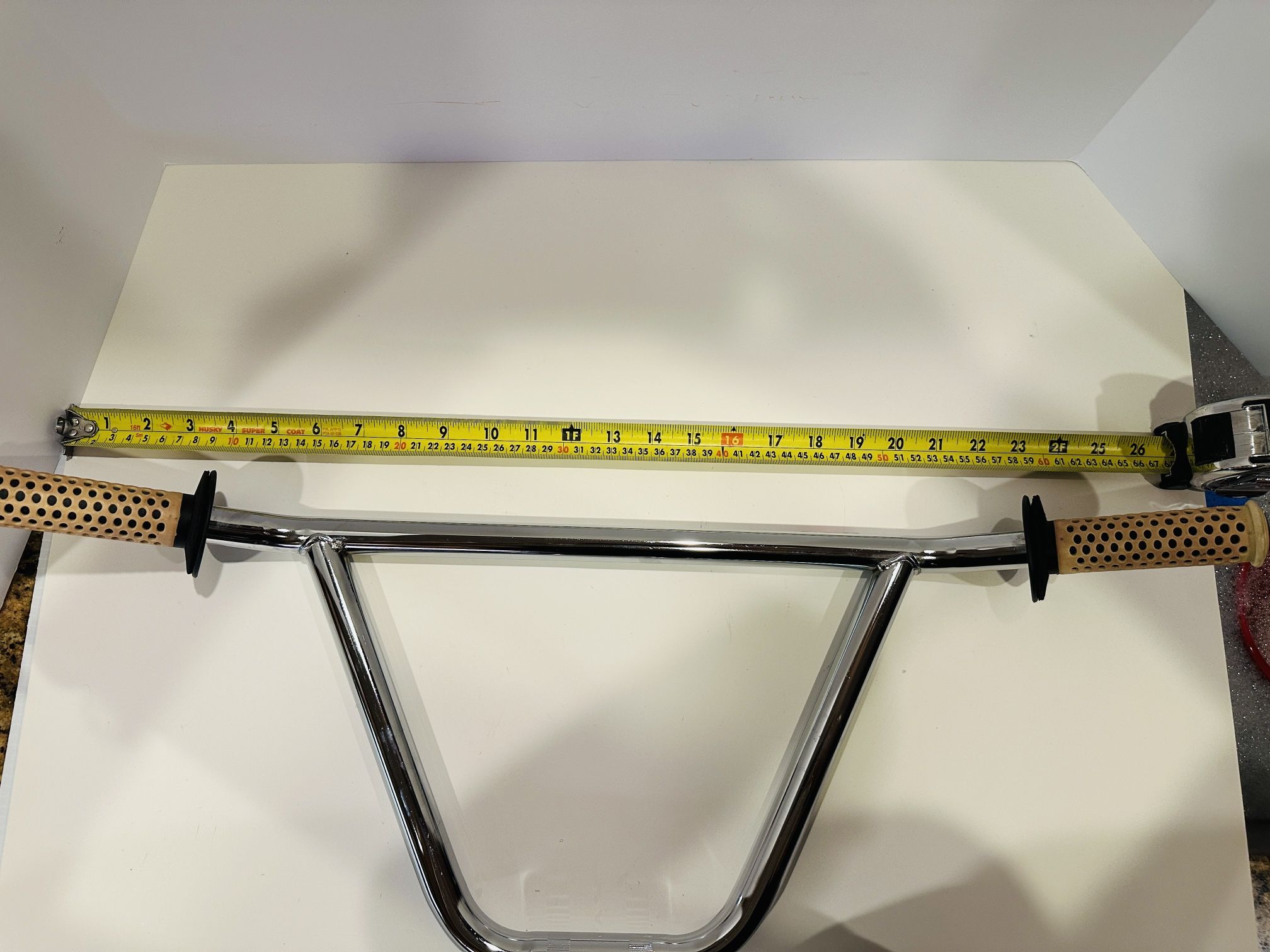 Vintage 1980s Wald Old School BMX Handlebars & Old School Grips