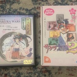Sakura Wars 2 Rare Sega Dreamcast Video Game Brand New Game W/ DVD & Strategy Guide