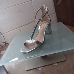 Silver Sandals 