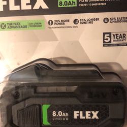Flex 8.0 AH 24 V Battery 