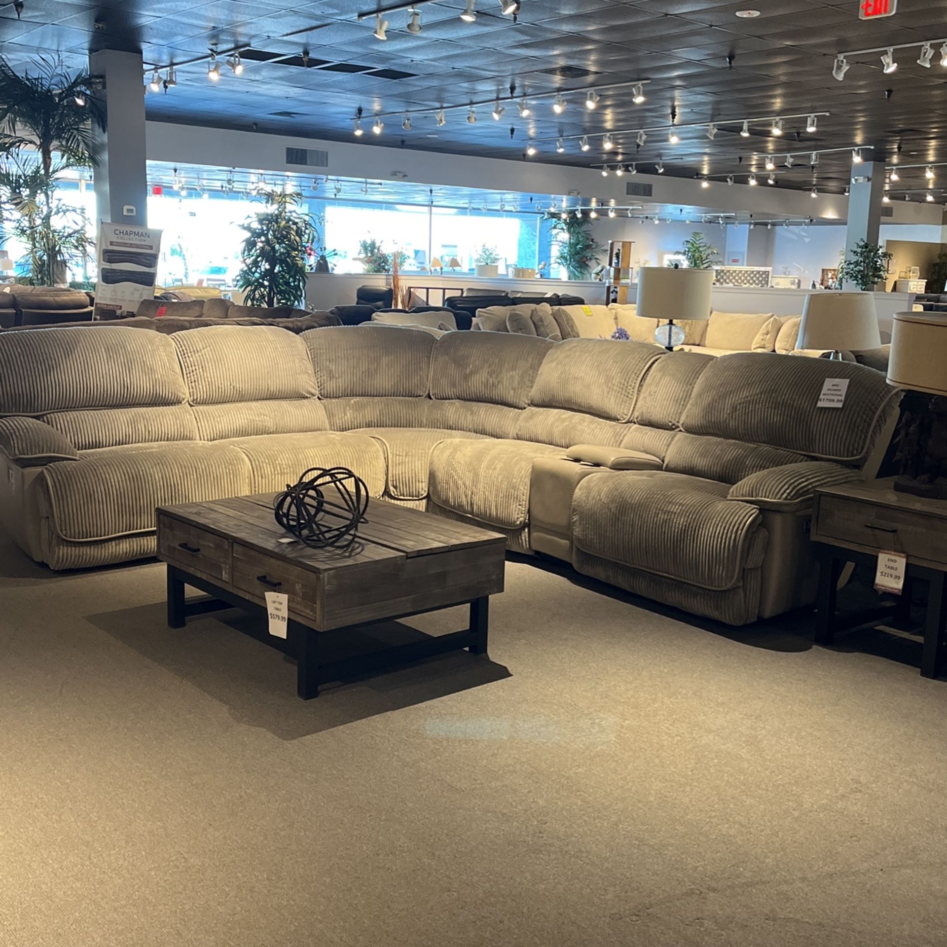 Power Reclining Sectional