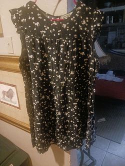 Liberty Floral Sleeveless dress size large