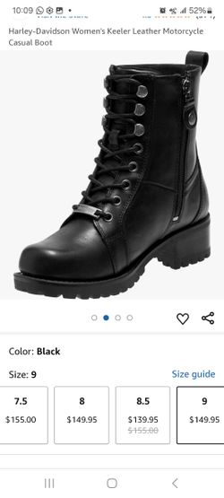 NEW HARLEY DAVIDSON MOTORCICLE BOOTS
