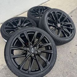 Finance available Mercedes S550 Rims tires package.  100 days no interest   Brand NEW set of (2) 22X9.0 GIOVANNA AMUR (GLOSS BLACK) 5X112 / 5X114.3 +3