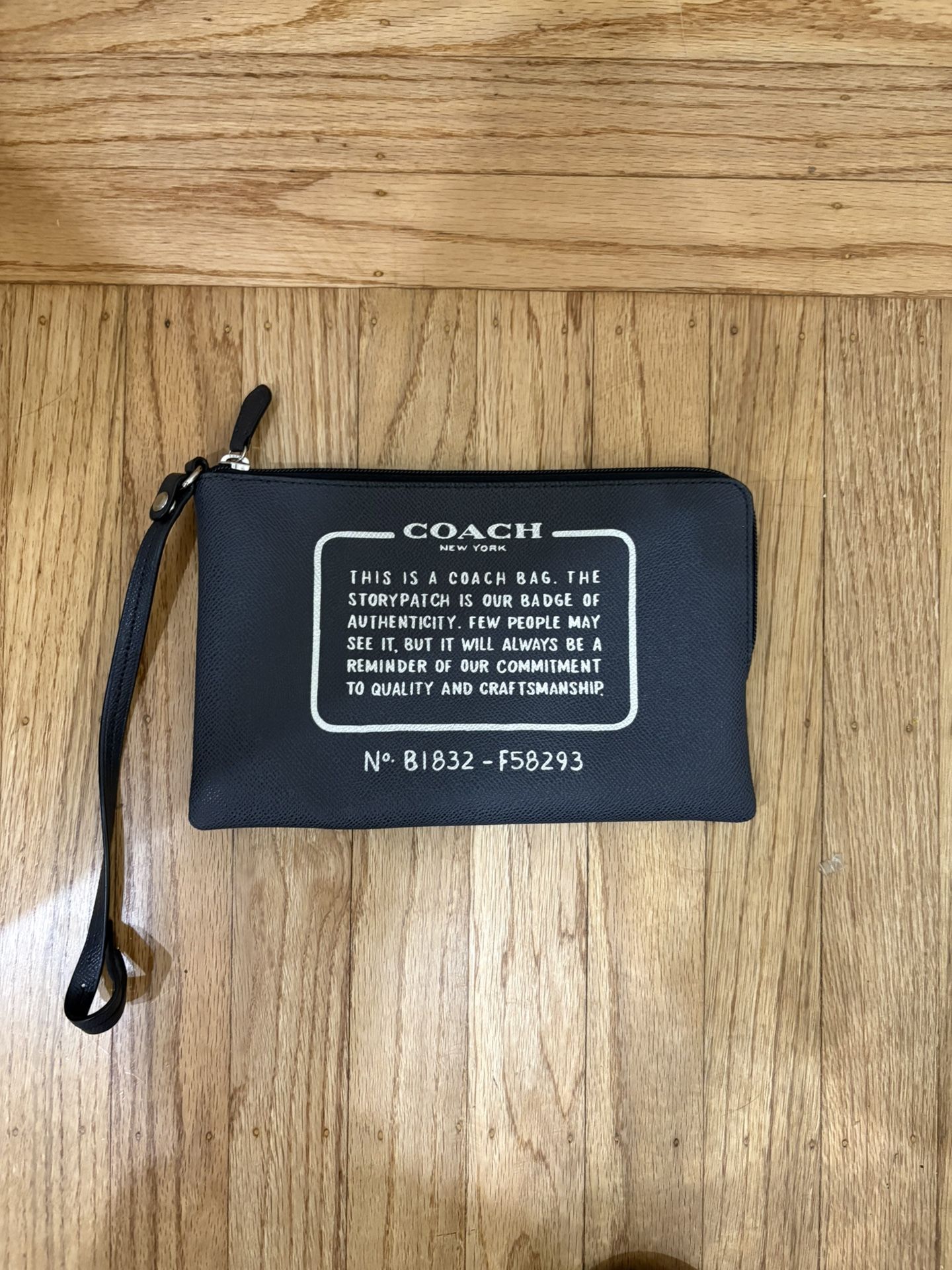Coach Bag 9” x 6”