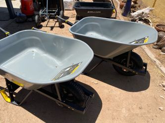 Gorilla 🦍 Wheelbarrow BRAND NEW All Steel 6 Cubic Ft Steel Bucket South Scottsdale