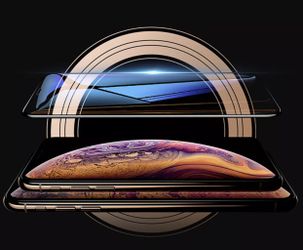 Apple i phone xs Max screen glass proterctor