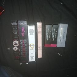 Mac Lipstick No.5 Channel Eye Liner And Gucci Eyeliner 