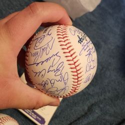 Cincinnati Reds Autograph Baseball 