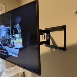 TV and mount…