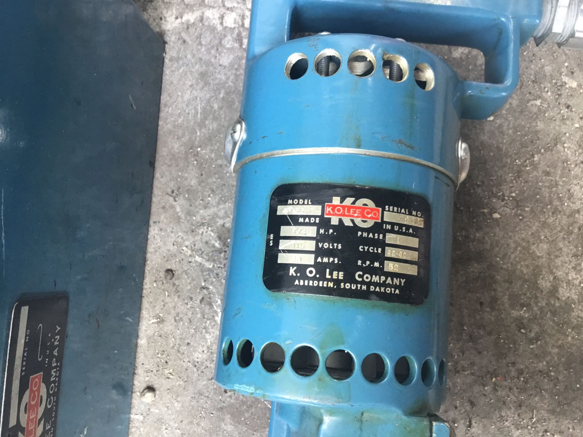Valve Seat Cutter. KO Lee.