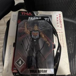 Hulk Hogan Signed Action Figure