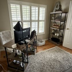 Threshold Desk And Bookshelf