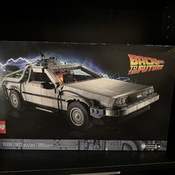 LEGO Icons Back to the Future Time Machine 10300 New