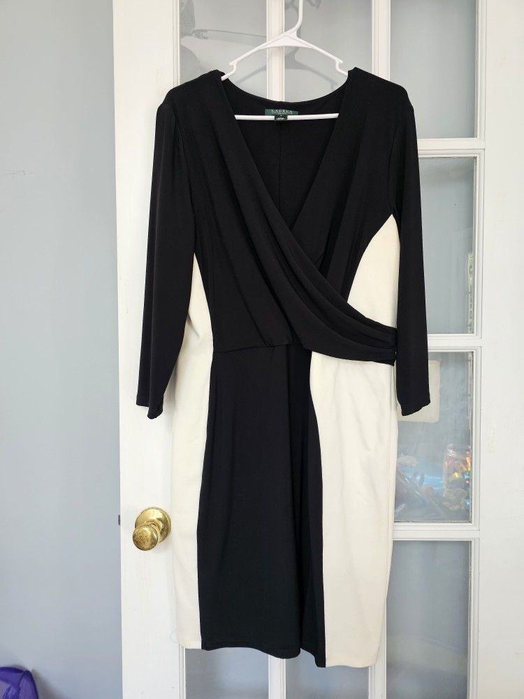 RALPH LAUREN ELEGANT DRESS SIZE 16