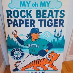 Seattle Mariners Playoff Poster