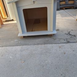 Custom-made Small Dog House Brand New Shingle Roof Quarantino Leak Left It From The Ground
