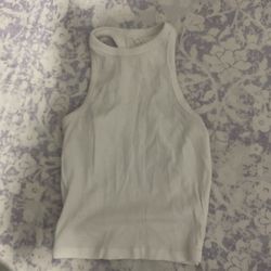 Plain White Tank Top