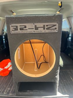 12” subwoofer box
