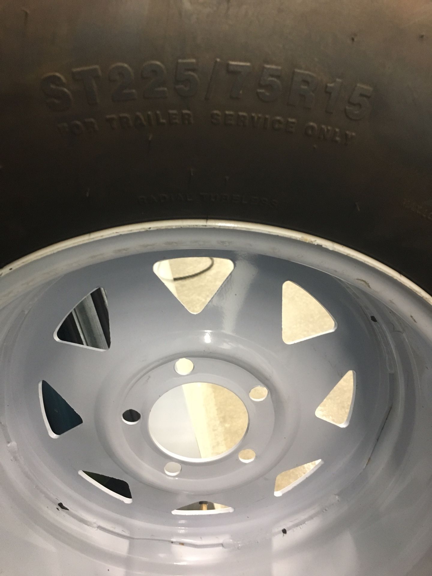 Brand new spare tire never put on