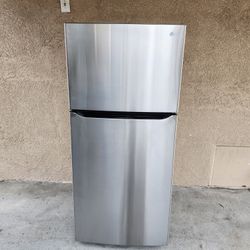 🥶3MONTHS WARRANTY 30X33X66 LG FRIDGE 20CUFT SILVER 