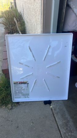 Washing machine pan