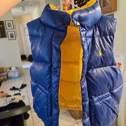 Ralph Lauren Boys Reversible Down Vest