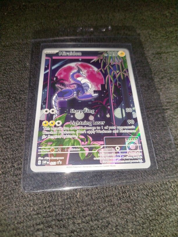 Miraidon Promo Pokemon Card