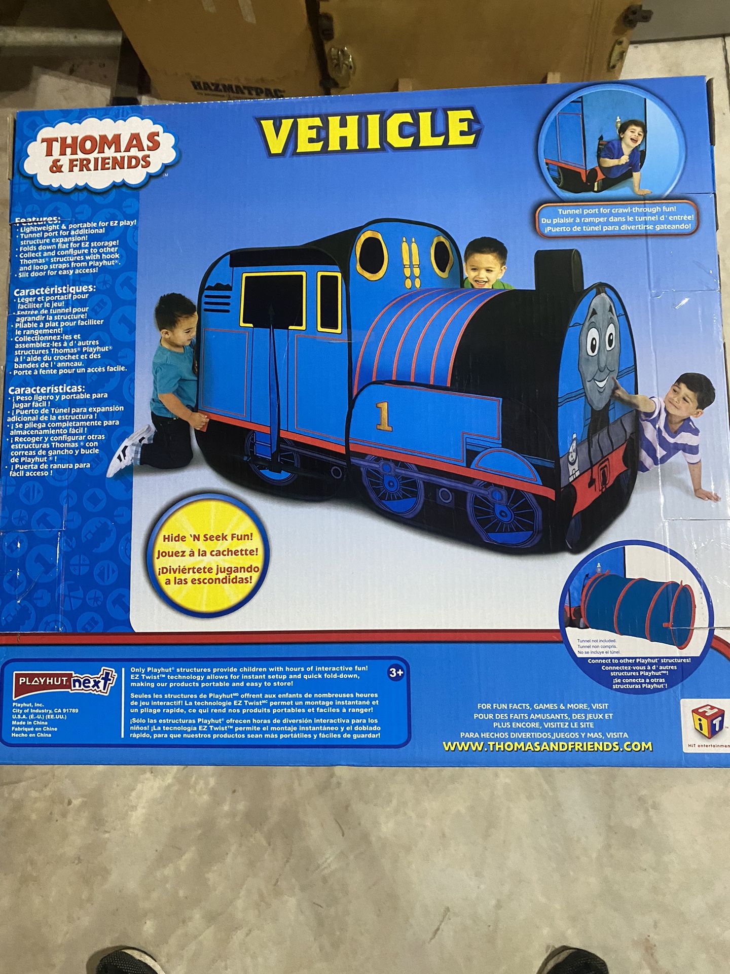 Thomas and Friends Cloth Locomotive Vehicle Tent